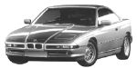 BMW E31 B1306 Fault Code